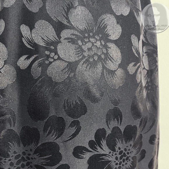 Adrianna Papell x Talbots Suit Jacket & Skirt Set Silk 2pc Jacquard Sz 8 Vintage - Picture 7 of 17